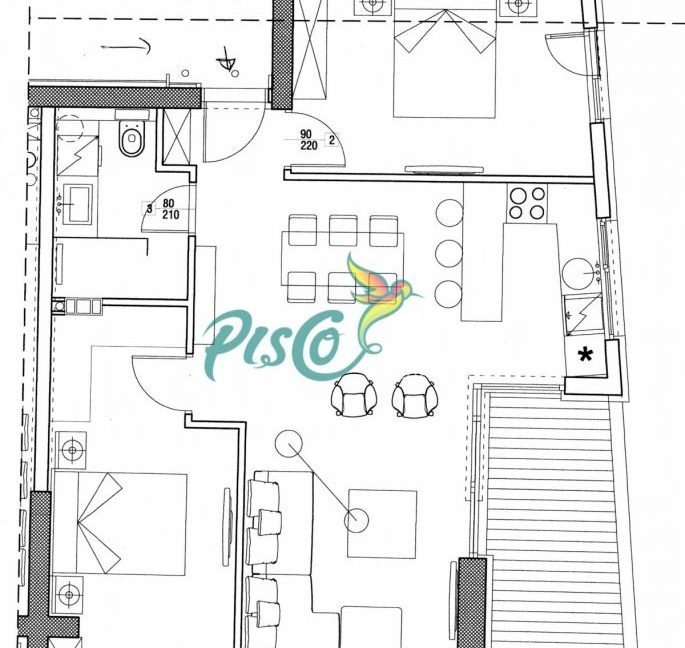 Apartmani – centar Budva, 50 m2, 45 m2, 71 m2, 73 m2