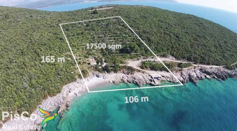 Prodaja placa Dobra Luka Luštice Crna Gora