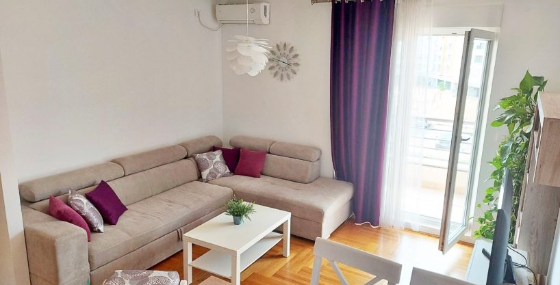 Izdaje se odlično opremljen jednosoban stan na Starom Aerodromu 45m2