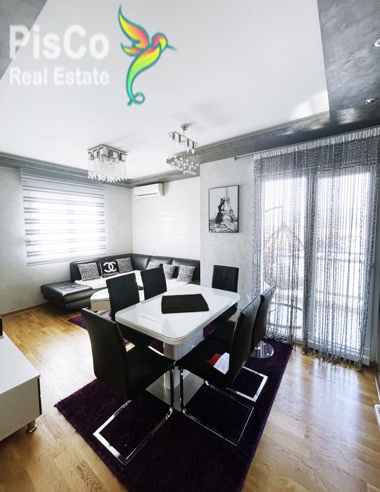 Lux one bedroom apartment in the City district for rent 45m2