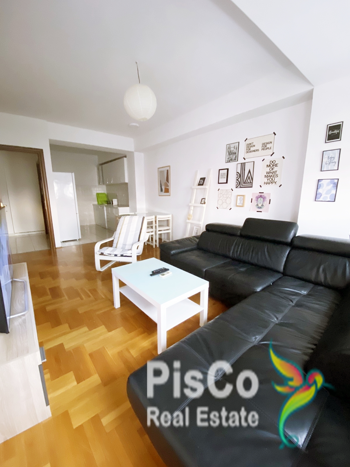 Modern one-room apartment in the Professor’s building in the City Quarter, 52m2