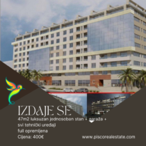 Jednosoban stan sa garažom / Izdavanje