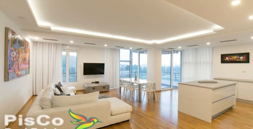 Lux dvosoban stan Preko Morače 123m2