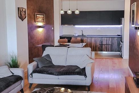 Moderno opremljen dvosoban stan sa pogledom na rijeku - Nekretnine Podgorica (8 of 9)