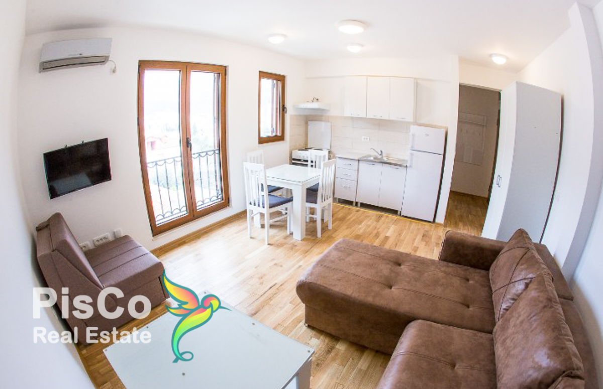 25m2 studio apartment for rent in Budva