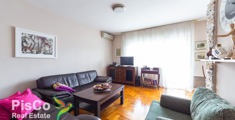 Izdaje se lijep dvosoban stan 80m2 na Starom Aerodromu