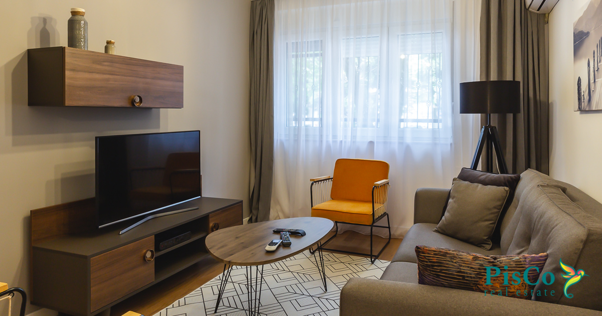A new unoccupied apartment Preko Morača 50m2 for rent