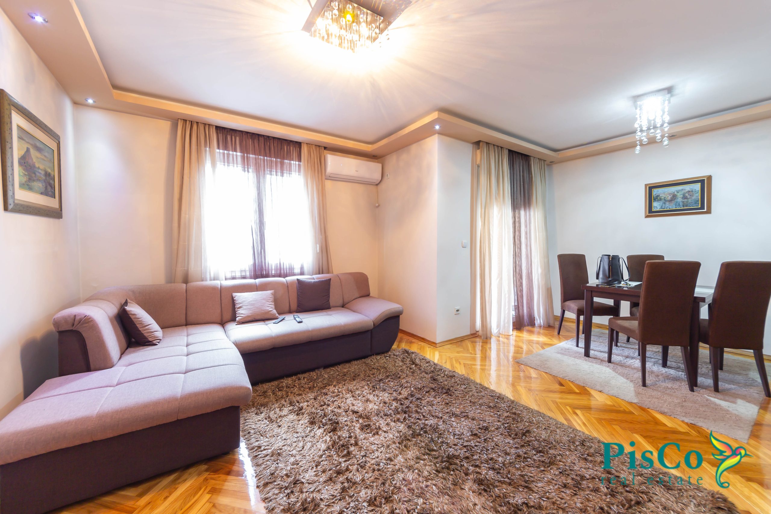 Furnished one-bedroom apartment 51m2 for sale in Zagorič