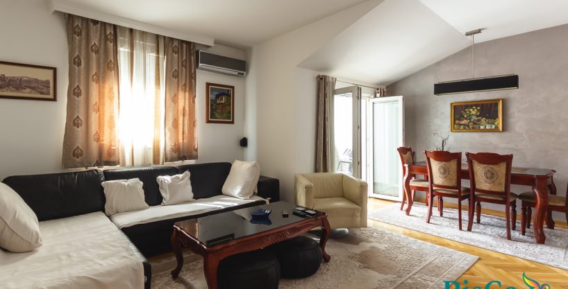 Furnished one-room apartment 54m2 for rent in Zagorič 2 Jednosoban Zagoric 1 of 10