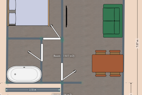 Prodaja jednosoban stan preko Morače