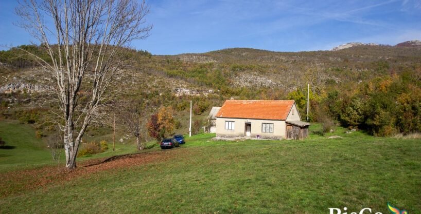 Plac 100000 m2, Vikendica 68 m2, Jasenovo Polje, Nikšić