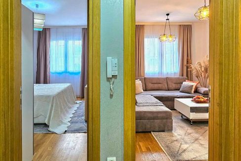 Izdavanje, Luksuzan jednosoban stan, 48m2, Nova Dalmatinska, Podgorica-286