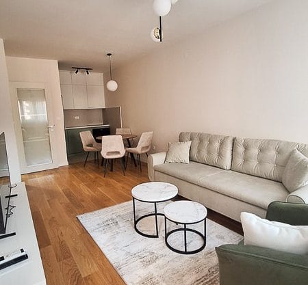 Izdaje se nov namješten stan u Central Pointu 47m2 + garažno mjesto