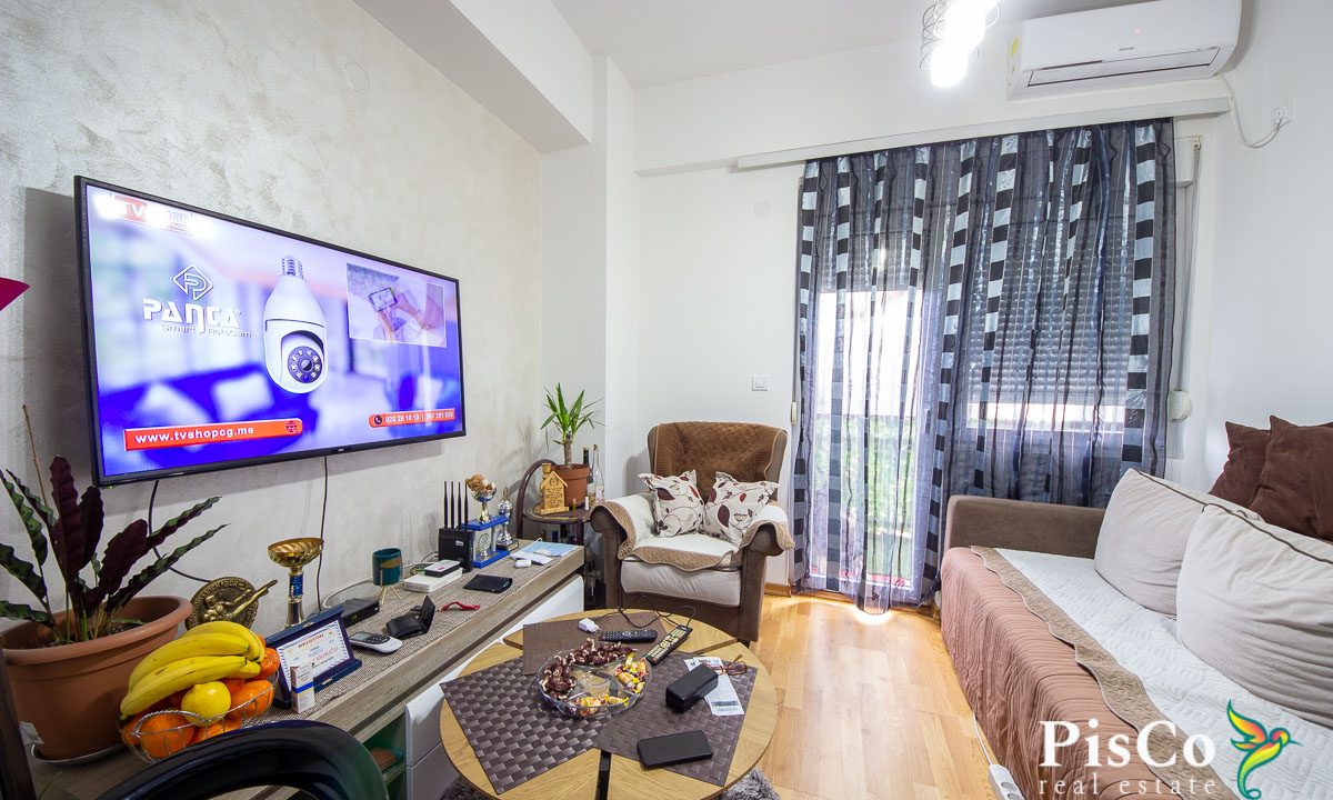 Jednosoban stan 38m2, Zabjelo, Podgorica-1198