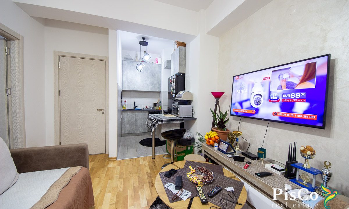 Jednosoban stan 38m2, Zabjelo, Podgorica-1199