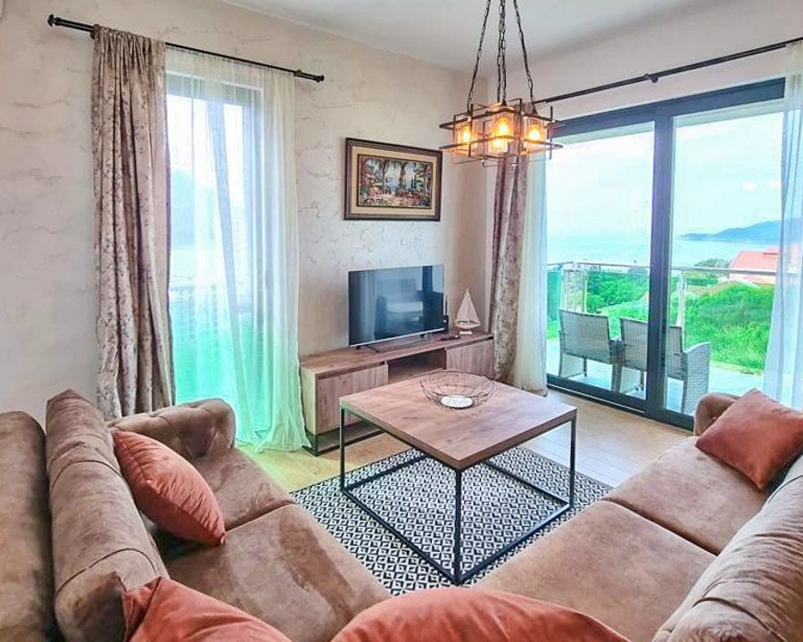 Bečići, dvosoban stan 72m², sa pogledom na more--3