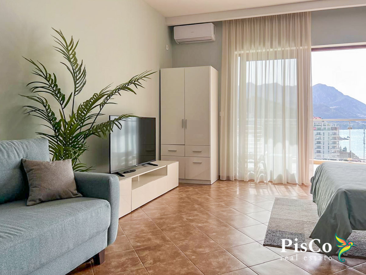 Becici – Luksuzna Garsonjera s Panoramskim Pogledom na More 52m2 59 7 1