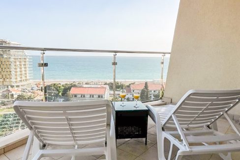 Bečići – Luksuzna Garsonjera s Panoramskim Pogledom na More, 52m2-59-8