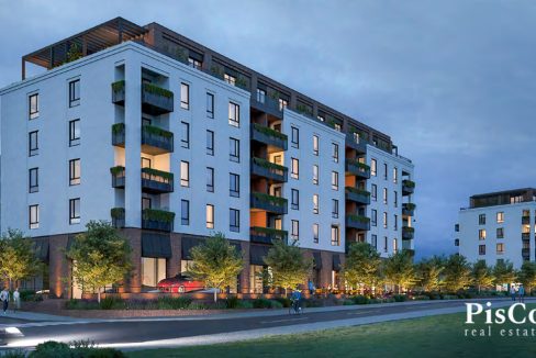 Jednosoban stan, 44m², novogradnja, Krivi Most, Podgorica-110041