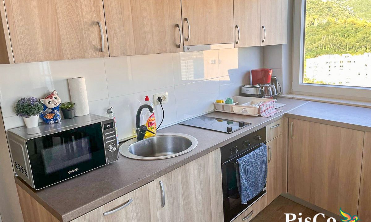 Luksuzan apartman sa pogledom na more, Bečići, 53m²-26-13