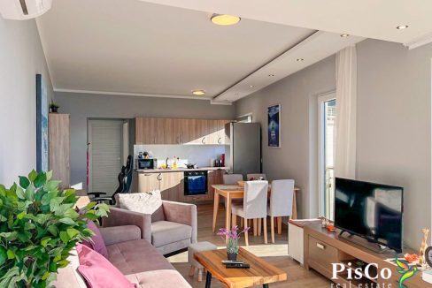 Luksuzan apartman sa pogledom na more, Bečići, 53m²-26-4