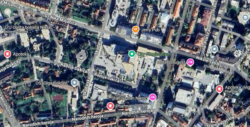 Plot for sale, Niksic, Center, 670m2 2 Prodaja plac Niksic Centar 670m2 123634