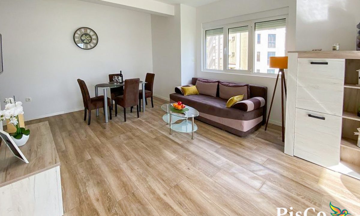 Prostran dvosoban stan sa pogledom na more – Rafailovići, Maslinovo Brdo, 60m2-35-2