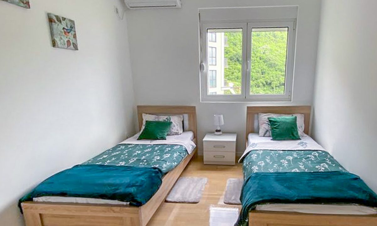 Prostran dvosoban stan sa pogledom na more – Rafailovići, Maslinovo Brdo, 60m2-35-3