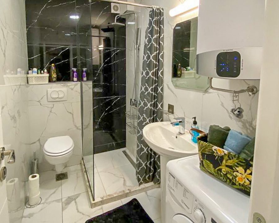 Prostran dvosoban stan sa pogledom na more – Rafailovići, Maslinovo Brdo, 60m2-35-7