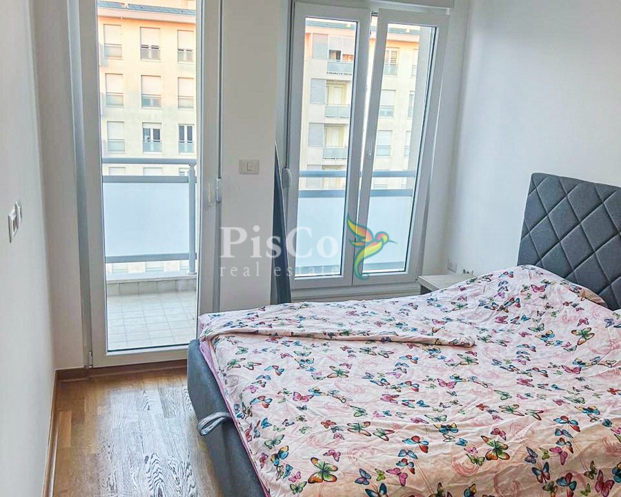 Namjesten jednosoban stan izdavanje 43m2, City kvart, Podgorica-034