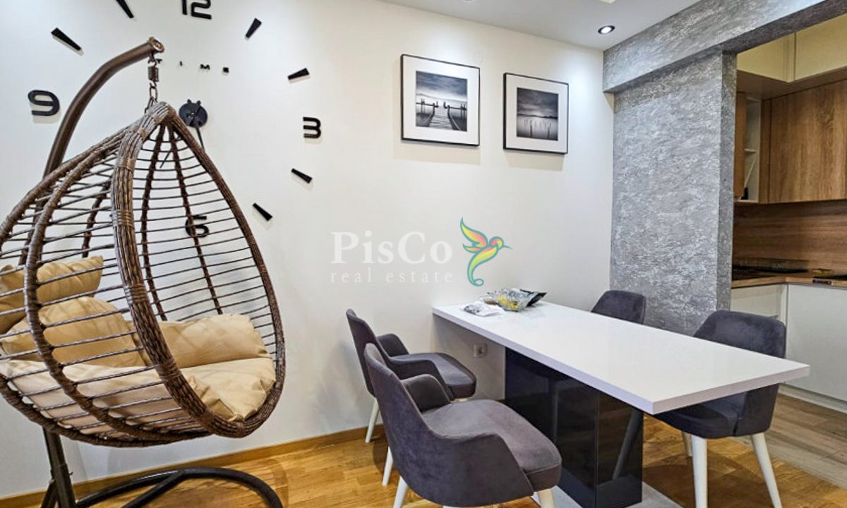 Novogradnja na Zabjelu, Opremljen dvosoban stan 62m2, Podgorica-0039