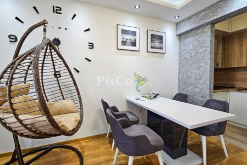 Novogradnja na Zabjelu, Opremljen dvosoban stan 62m2, Podgorica-0039