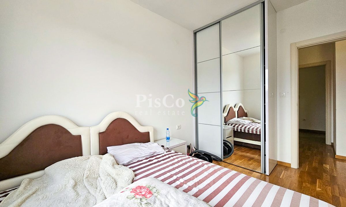 Novogradnja na Zabjelu, Opremljen dvosoban stan 62m2, Podgorica-0047