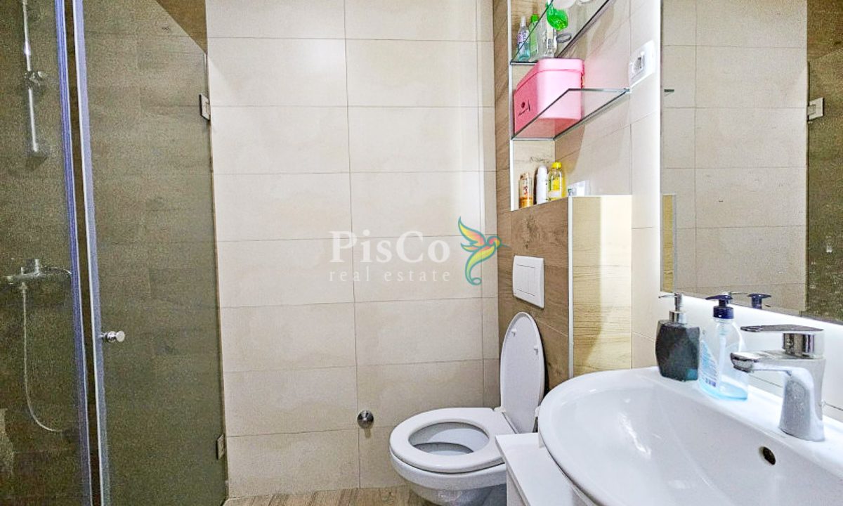 Novogradnja na Zabjelu, Opremljen dvosoban stan 62m2, Podgorica-0049