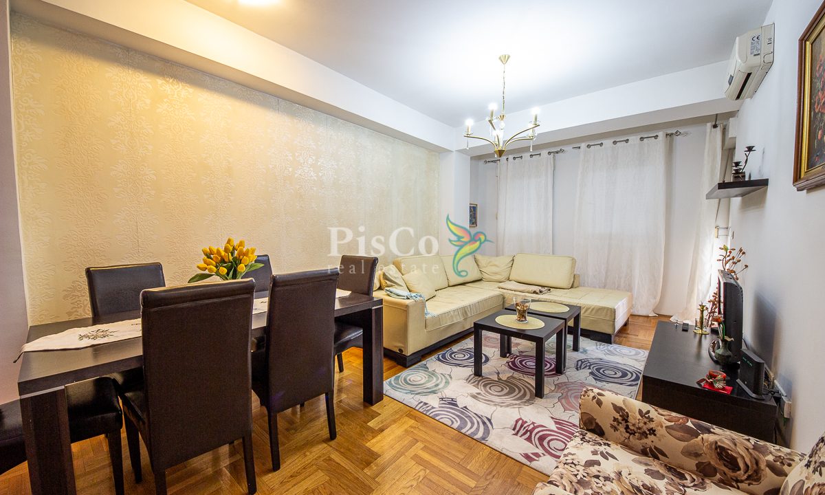 izdavanje jednosoban stan, Preko Morace, 53m2, Podgorica, Profesorska zgrada-2430