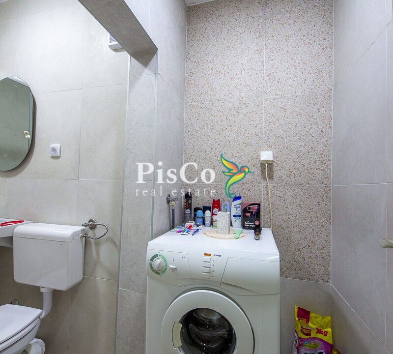 Izdavanje jednosoban stan 50m2, Zabjelo, Podgorica-2581