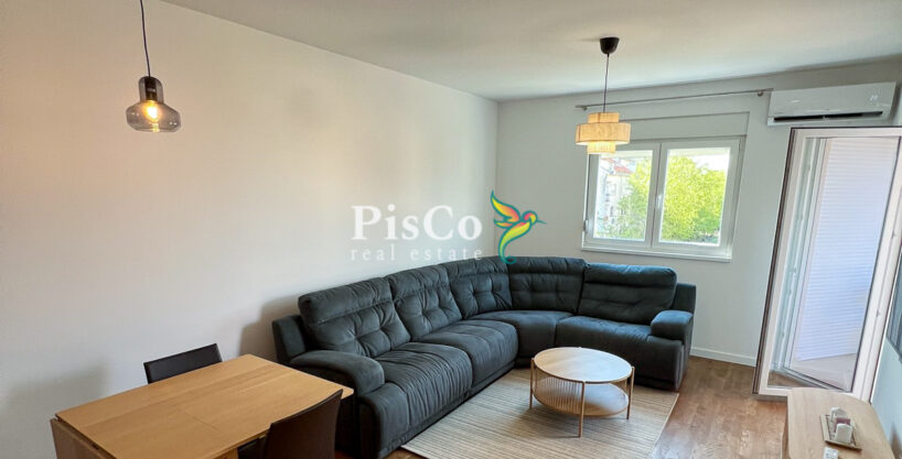 Izdavanje jednosoban stan Stari aerodrom, 46m2, Podgorica