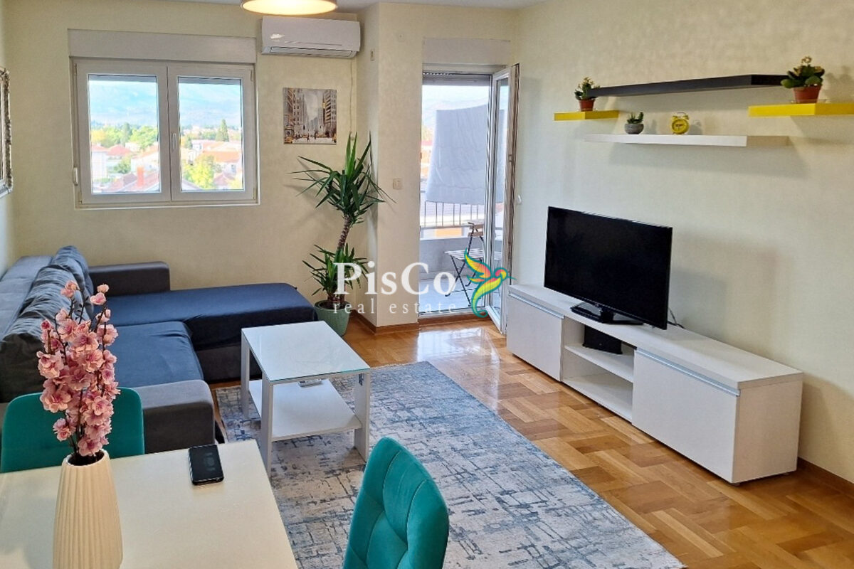 Izdavanje, Jednosoban stan 43m2, Podgorica, Stari Aerodrom