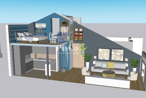 Prodaja jednosoban stan 52m2,Stari Aerodrom, Podgorica-399