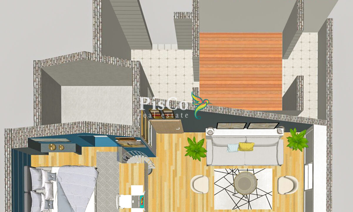 Prodaja jednosoban stan 52m2,Stari Aerodrom, Podgorica-854